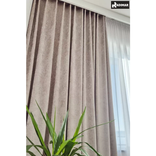 Zasłony do sypialni lub salonu - Półzaciemniające - Różne Kolory - RAD7839312